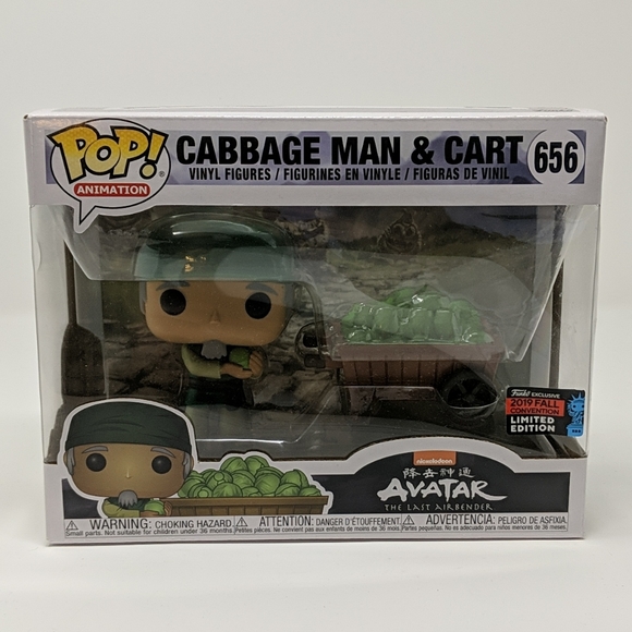 funko pop avatar cabbage man